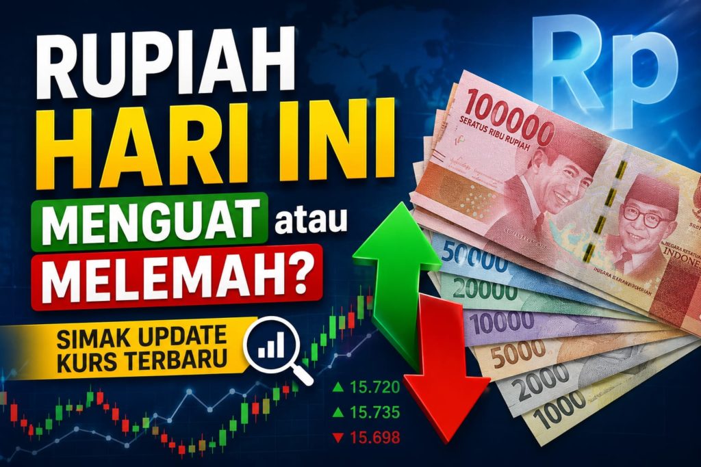 Rupiah Hari Ini Menguat atau Melemah? Simak Update Kurs Terbaru