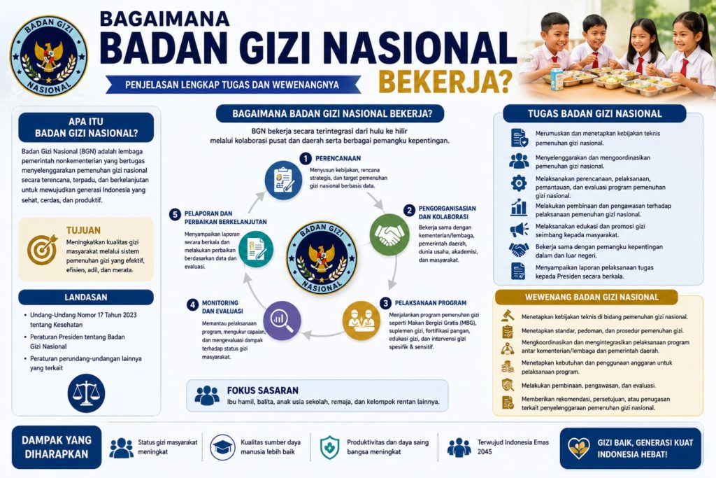 Bagaimana Badan Gizi Nasional Bekerja? Penjelasan Lengkap Tugas dan Wewenangnya
