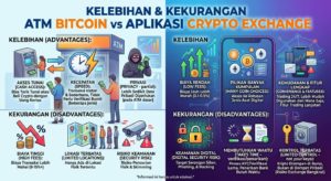 Kelebihan dan Kekurangan ATM Bitcoin Dibandingkan Aplikasi Crypto Exchange