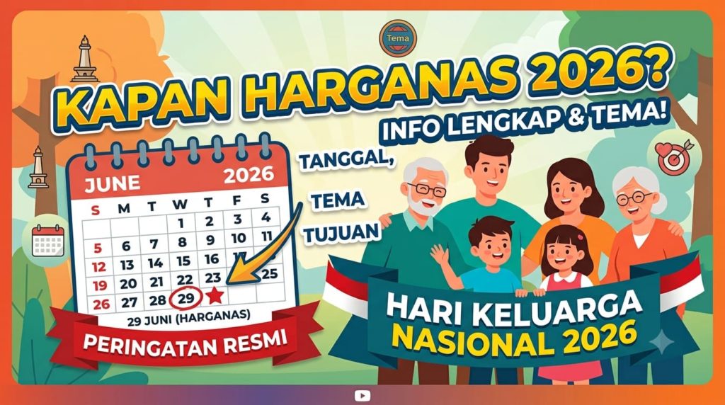 Hari Keluarga Nasional 2026 Diperingati Kapan? Ini Tanggal, Tema, dan Tujuannya