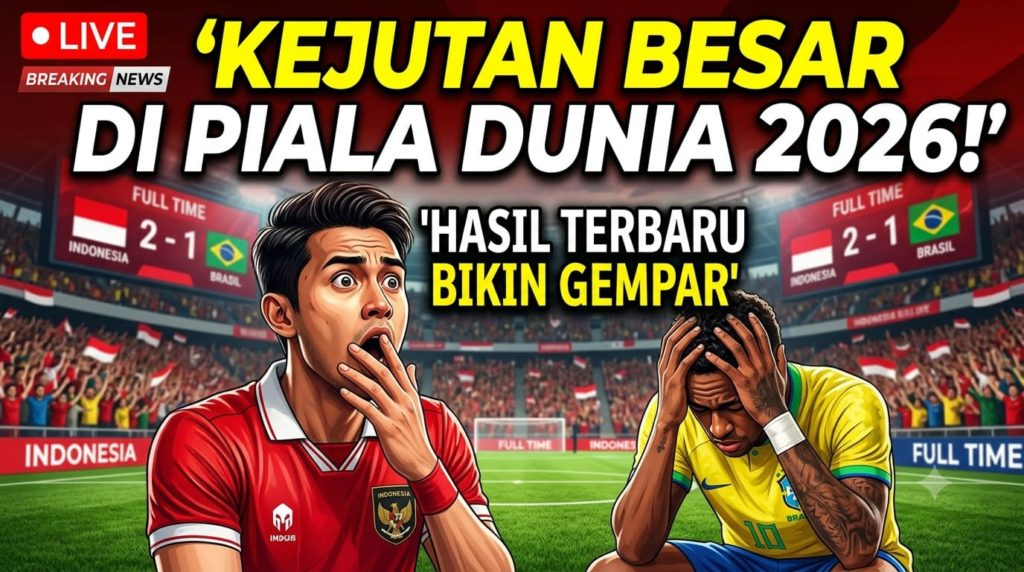 Breaking News Sepak Bola: Hasil Terbaru Piala Dunia 2026 Bikin Kejutan