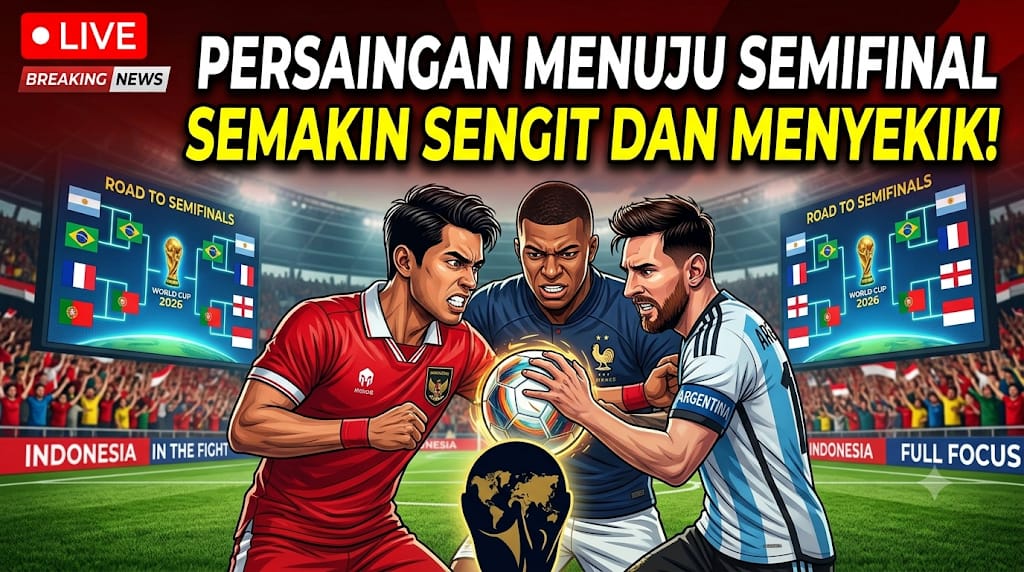 Update Terkini Piala Dunia 2026: Persaingan Menuju Semifinal Semakin Sengit