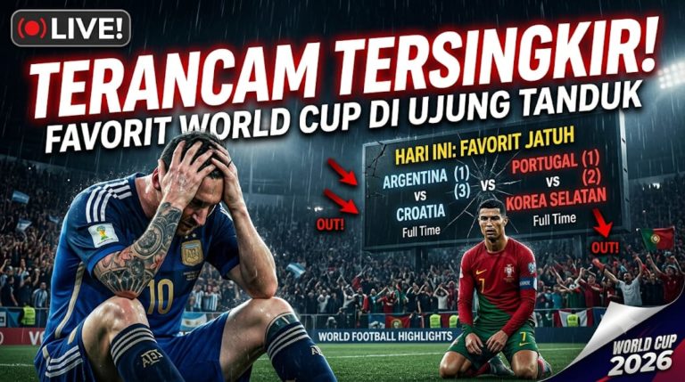 Sorotan Sepak Bola Dunia Hari Ini: Tim Favorit Terancam Tersingkir