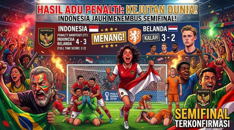 Hasil Adu Penalti Piala Dunia 2026 yang Mengubah Jalannya Turnamen