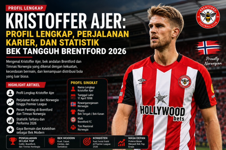 Kristoffer Ajer: Profil Lengkap, Perjalanan Karier, dan Statistik Bek Tangguh Brentford 2026
