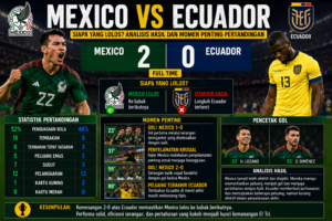 Mexico vs Ecuador: Siapa yang Lolos? Analisis Hasil dan Momen Penting Pertandingan
