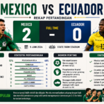 Mexico vs Ecuador: Rekap Pertandingan, Performa Pemain, dan Fakta Menarik