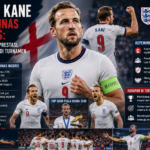 Harry Kane dan Timnas Inggris: Kepemimpinan, Prestasi, serta Harapan di Turnamen Internasional