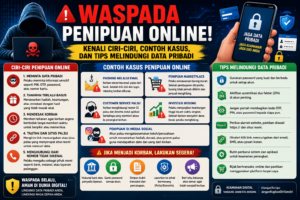 Waspada Penipuan Online! Kenali Ciri-Ciri, Contoh Kasus, dan Tips Melindungi Data Pribadi