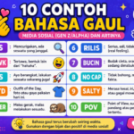 10 Contoh Bahasa Gaul Media Sosial (Gen Z/Alpha) dan Artinya