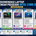 5 Rekomendasi Laptop dengan RAM 8GB Juli dan Agustus 2026