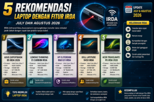 5 Rekomendasi Laptop dengan Fitur Kamera IR (Infrared) Terbaik Juli - Agustus 2026