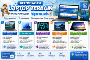 Rekomendasi Laptop Terbaik untuk Pengguna Hipmunk Juli 2026