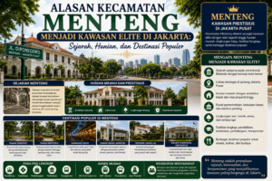 Alasan Kecamatan Menteng Menjadi Kawasan Elite di Jakarta: Sejarah, Hunian, dan Destinasi Populer