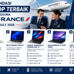 Rekomendasi Laptop Terbaik Edisi Juli 2026: Pilihan Ringan, Awet, dan Ideal untuk Pengguna Air France
