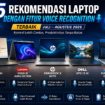 5 Rekomendasi Laptop dengan Fitur Voice Recognition Terbaik Juli–Agustus 2026