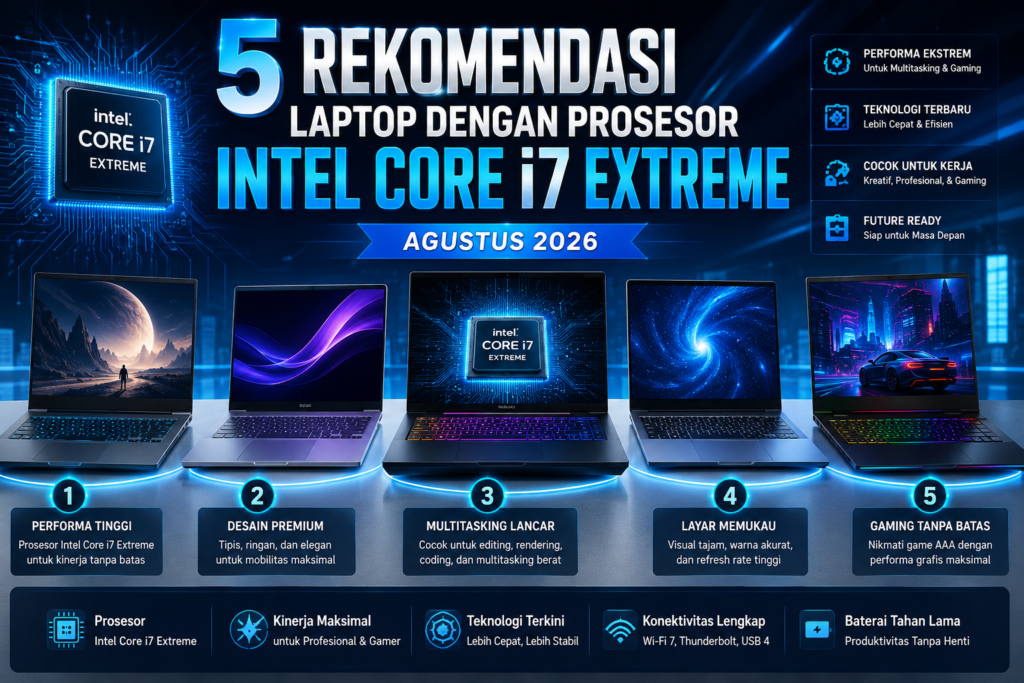 Rekomendasi Laptop Terbaik untuk Pengguna Qatar Airways (Edisi Juli 2026)