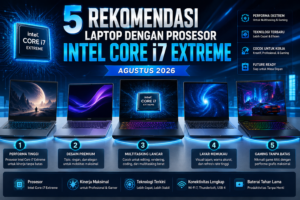 Rekomendasi Laptop Terbaik untuk Pengguna Qatar Airways (Edisi Juli 2026)