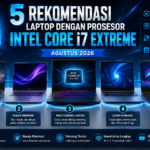 5 Rekomendasi Laptop dengan Prosesor Intel Core i7 Extreme Agustus 2026