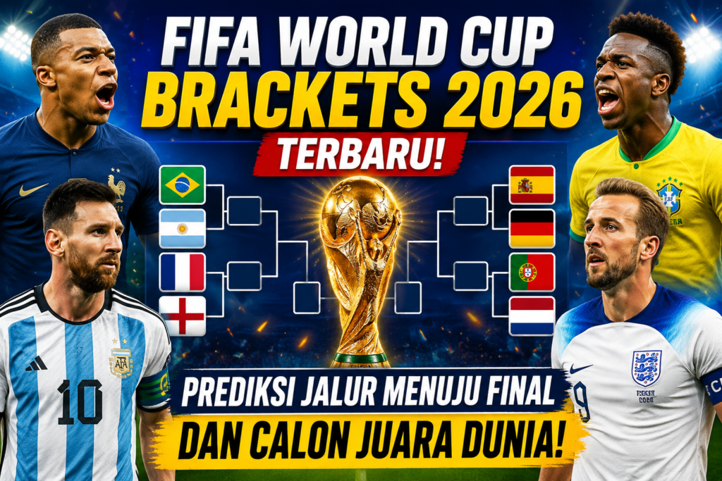 FIFA World Cup Brackets 2026 Terbaru: Prediksi Jalur Menuju Final dan Calon Juara Dunia
