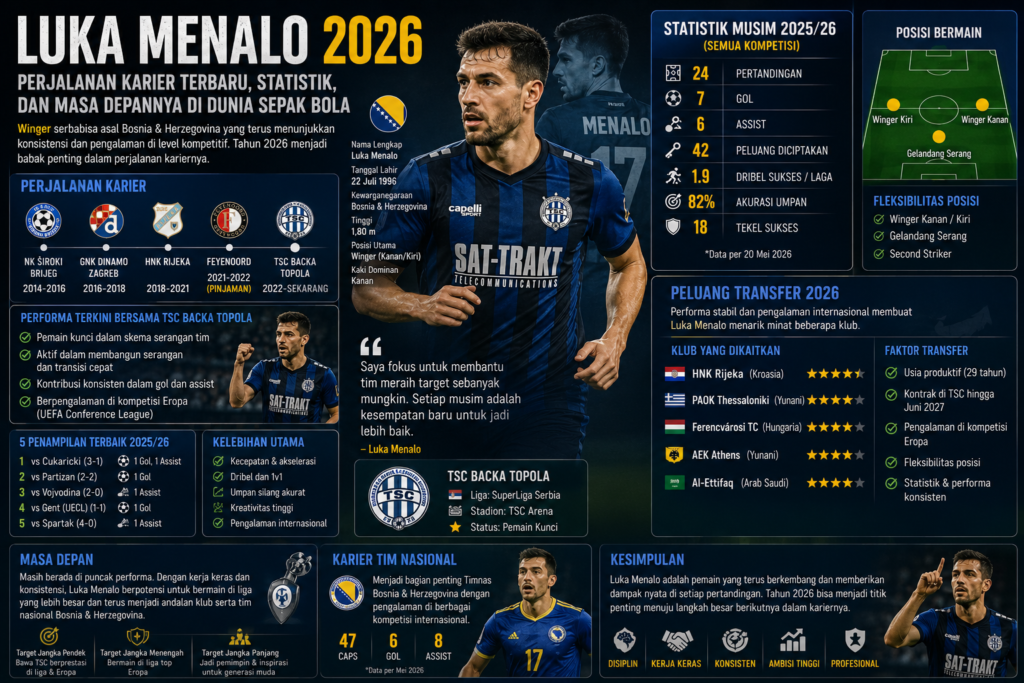 Luka Menalo 2026: Perjalanan Karier Terbaru, Statistik, dan Masa Depannya di Dunia Sepak Bola