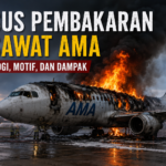 Apa Itu Kasus Pembakaran Pesawat AMA? Simak Motif, Kronologi, dan Dampaknya