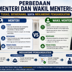 Perbedaan Menteri dan Wakil Menteri: Tugas, Wewenang, serta Mekanisme Pengangkatan