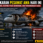 Pembakaran Pesawat AMA Hari Ini: Update Terbaru, Respons Pihak Berwenang, dan Perkembangan Kasus