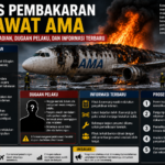 Kasus Pembakaran Pesawat AMA: Kronologi Kejadian, Dugaan Pelaku, dan Informasi Terbaru