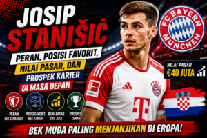 Josip Stanišić: Peran, Posisi Favorit, Nilai Pasar, dan Prospek Karier di Masa Depan