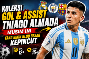 Koleksi Gol dan Assist Thiago Almada Musim Ini yang Bikin Klub Besar Kepincut