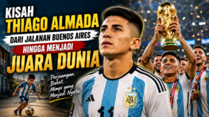 Kisah Thiago Almada: Dari Jalanan Buenos Aires hingga Menjadi Juara Dunia