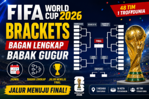 FIFA World Cup Brackets 2026: Bagan Lengkap Babak Gugur, Jadwal, dan Jalur Menuju Final