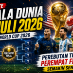Update Piala Dunia 6 Juli 2026: Perebutan Tiket Perempat Final Semakin Sengit
