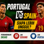 Portugal vs Spain: Siapa Lebih Unggul? Perbandingan Skuad, Lini Serang, dan Pertahanan