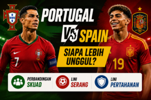 Portugal vs Spain: Siapa Lebih Unggul? Perbandingan Skuad, Lini Serang, dan Pertahanan