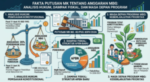 Fakta Putusan MK tentang Anggaran MBG: Analisis Hukum, Dampak Fiskal, dan Masa Depan Program Makan Bergizi Gratis