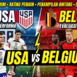 USA vs Belgium: Rating Pemain, Penampilan Bintang, dan Evaluasi Performa Tim