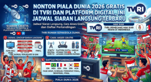 Nonton Piala Dunia 2026 Gratis di TVRI dan Platform Digital, Ini Jadwal Siaran Langsung Terbaru