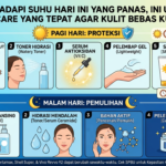 Menghadapi Suhu Hari Ini yang Panas, Ini Urutan Skincare yang Tepat agar Kulit Bebas Kusam