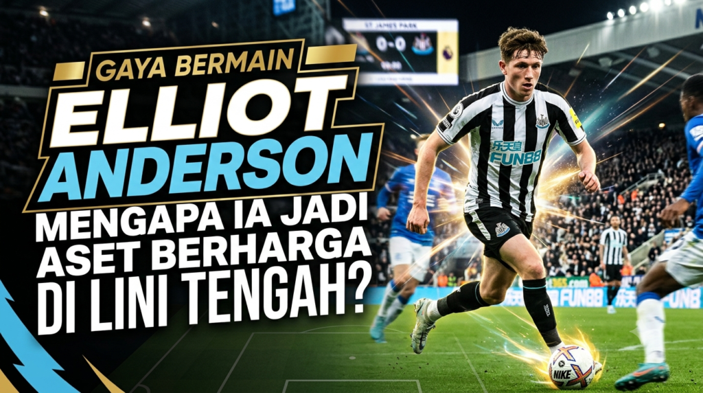 Gaya Bermain Elliot Anderson: Mengapa Ia Jadi Aset Berharga di Lini Tengah?