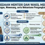 Perbedaan Menteri dan Wakil Menteri: Tugas, Wewenang, serta Mekanisme Pengangkatan