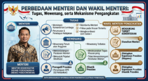 Perbedaan Menteri dan Wakil Menteri: Tugas, Wewenang, serta Mekanisme Pengangkatan