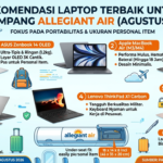 Rekomendasi Laptop Terbaik untuk Penumpang Allegiant Air (Agustus 2026)