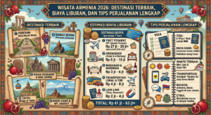 Wisata Armenia 2026: Destinasi Terbaik, Biaya Liburan, dan Tips Perjalanan Lengkap