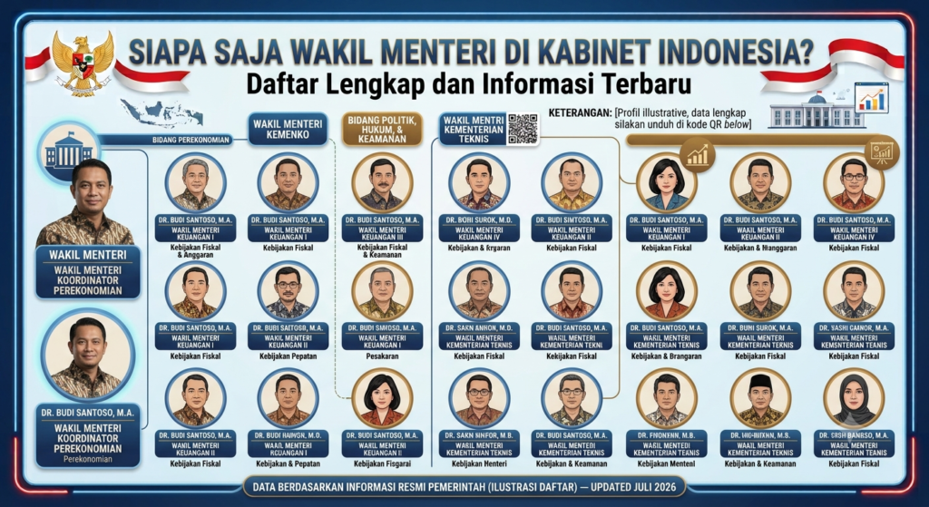 Siapa Saja Wakil Menteri di Kabinet Indonesia? Daftar Lengkap dan Informasi Terbaru