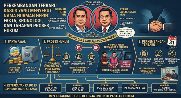 Perkembangan Terbaru Kasus yang Menyebut Nama Nurman Herin: Fakta, Kronologi, dan Tahapan Proses Hukum