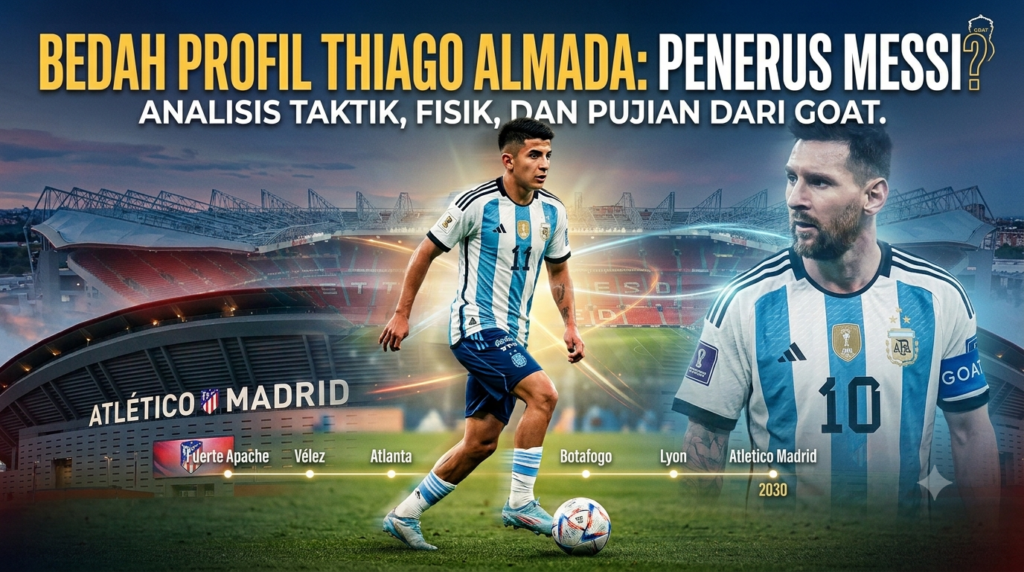 Bedah Profil Thiago Almada: Mengapa Ia Disebut Penerus Lionel Messi?