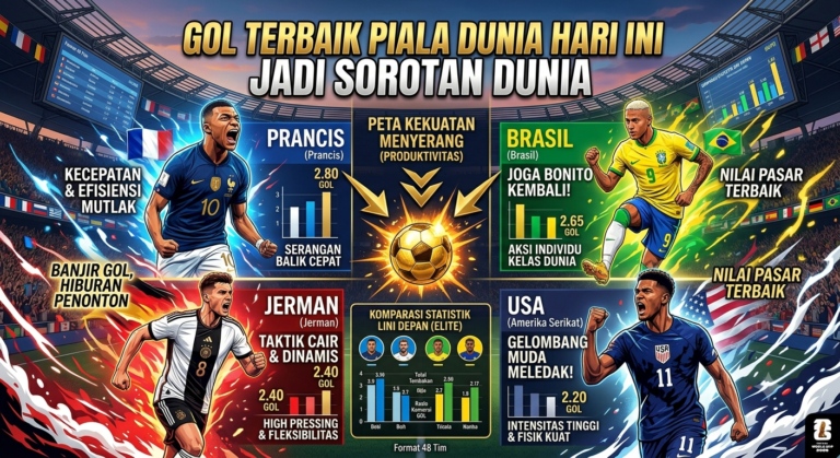 Gol Terbaik Piala Dunia Hari Ini Jadi Sorotan Dunia