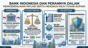 Bank Indonesia dan Perannya dalam Mengendalikan Inflasi serta Menjaga Nilai Tukar Rupiah